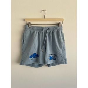 MTV Raindrop blue sweatshorts | size small